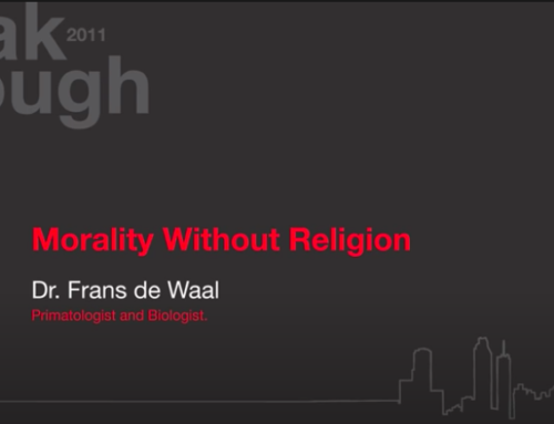 Morality without religion | Frans de Waal